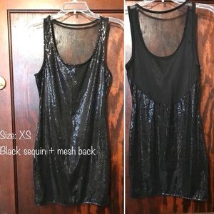 ‼️3/$20 DRESSES‼️ Sexy Black Sequin dress, size XS